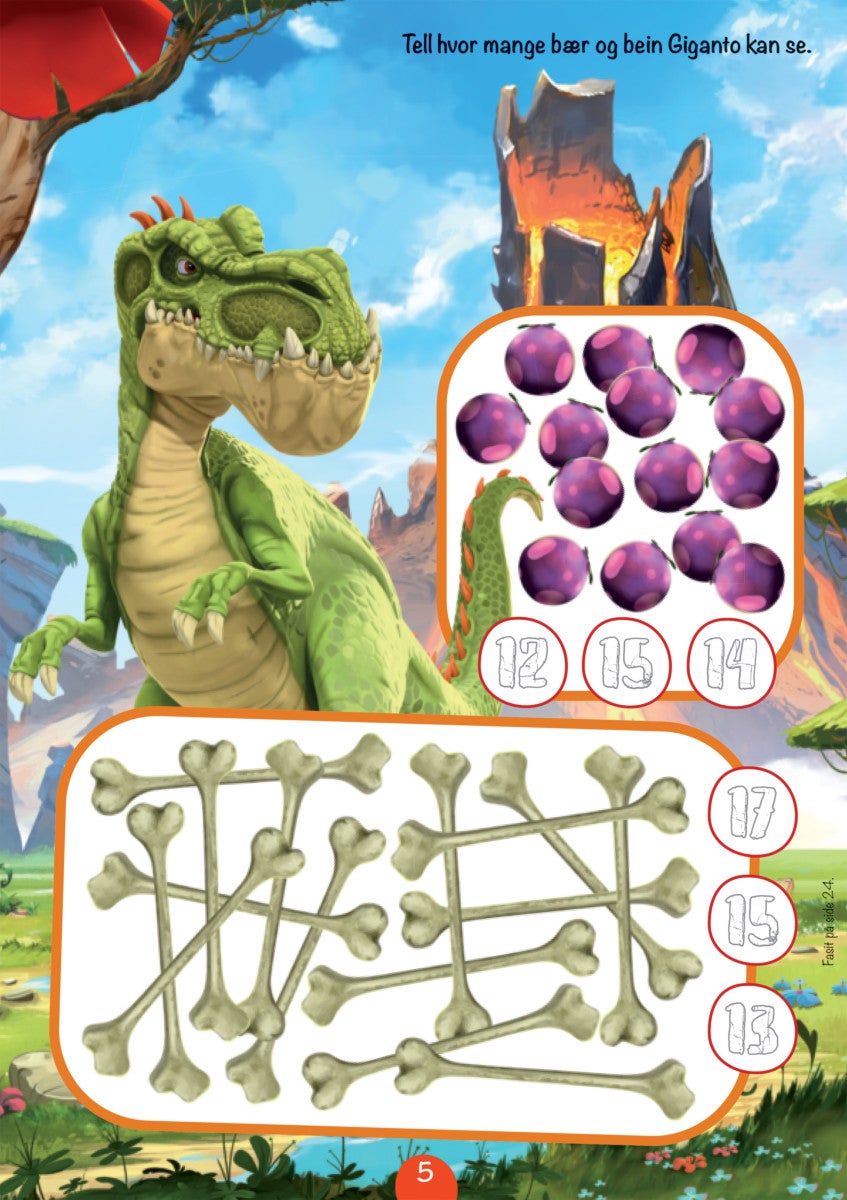Aktivitetsbok Gigantosaurus