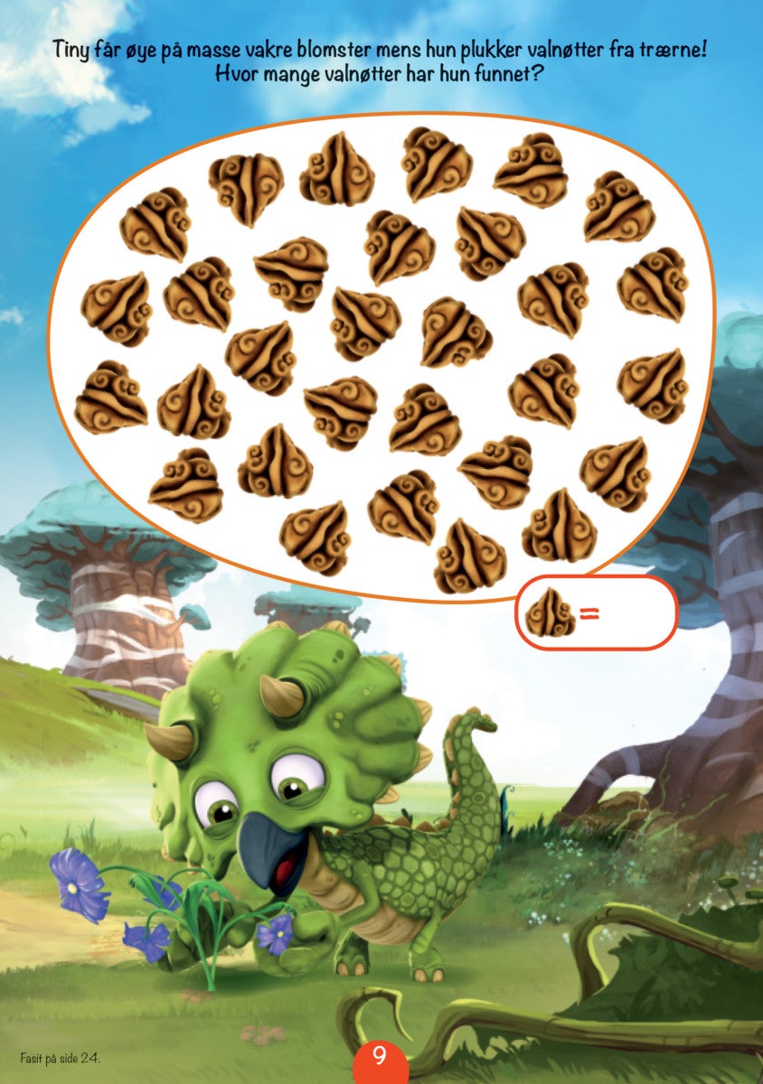 Aktivitetsbok Gigantosaurus