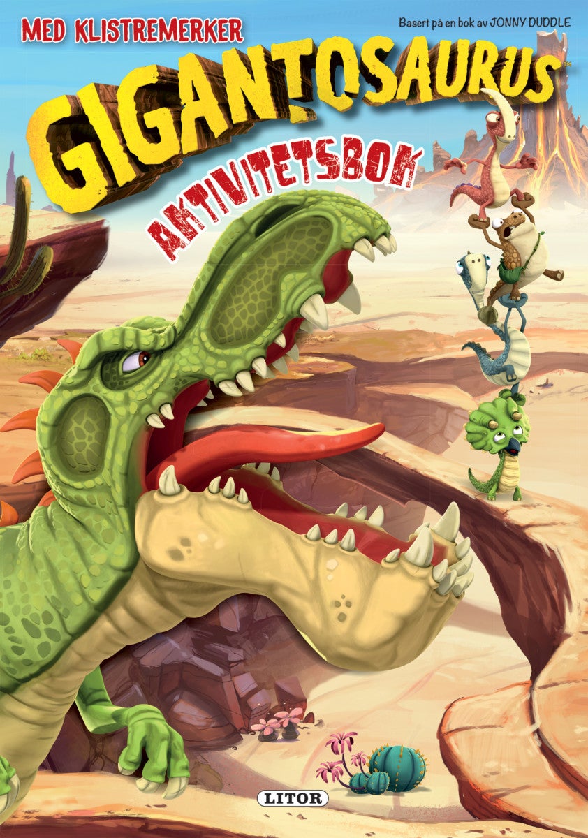 Aktivitetsbok Gigantosaurus