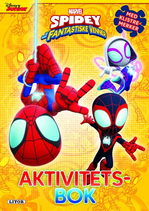Aktivitetsbok Marvel Spidey m/klistremerker