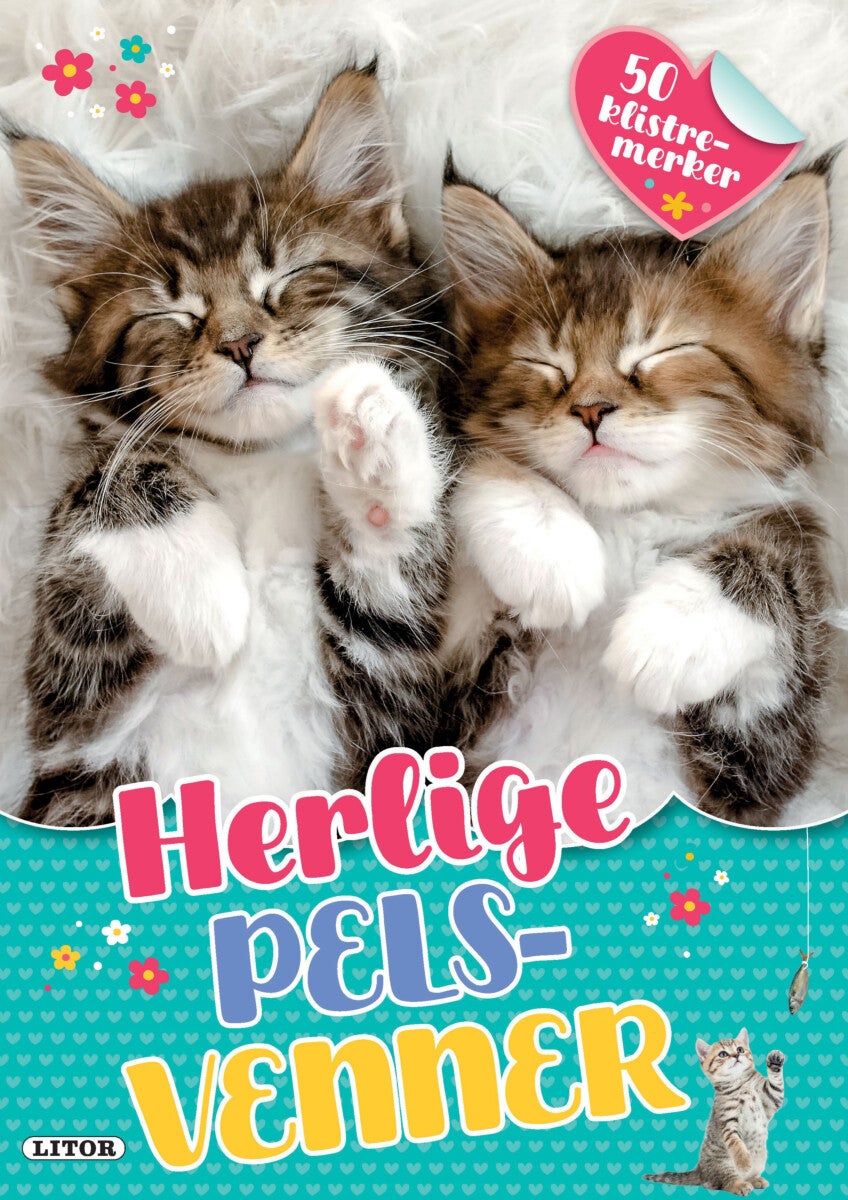Aktivitetsbok Herlige Pelsvenner Katt