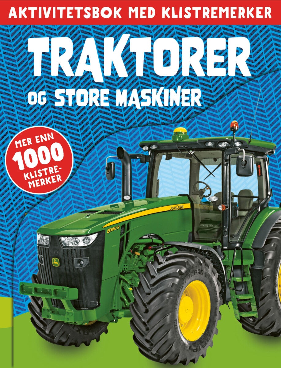 Aktivitetsbok Traktorer Store Maskiner
