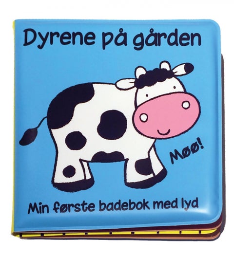 Dyrene på gården - min første badebok med lyd