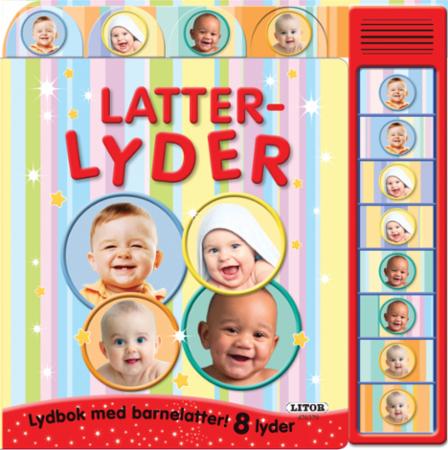 Latterlyder - lydbok med barnelatter! : 8 lyder