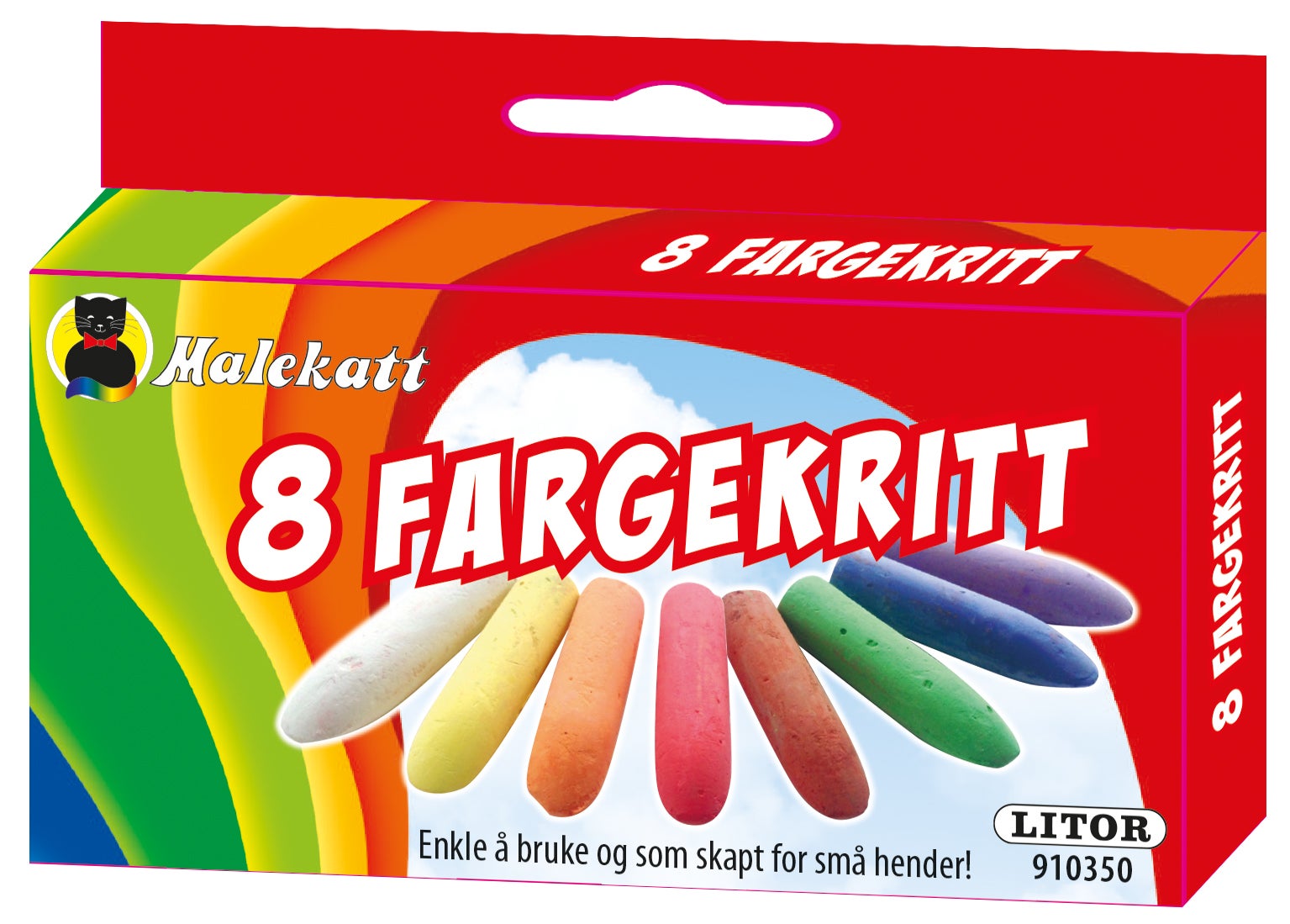 Fargekritt 8 Stk