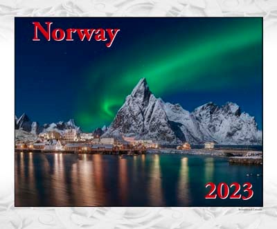 Kalender 2023 Norway 24x29cm
