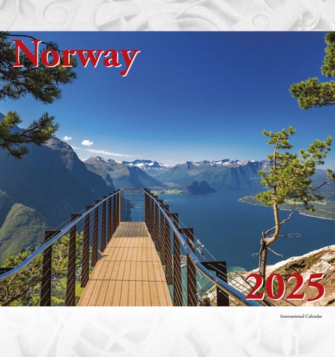 Norway Postkortkalender 2025