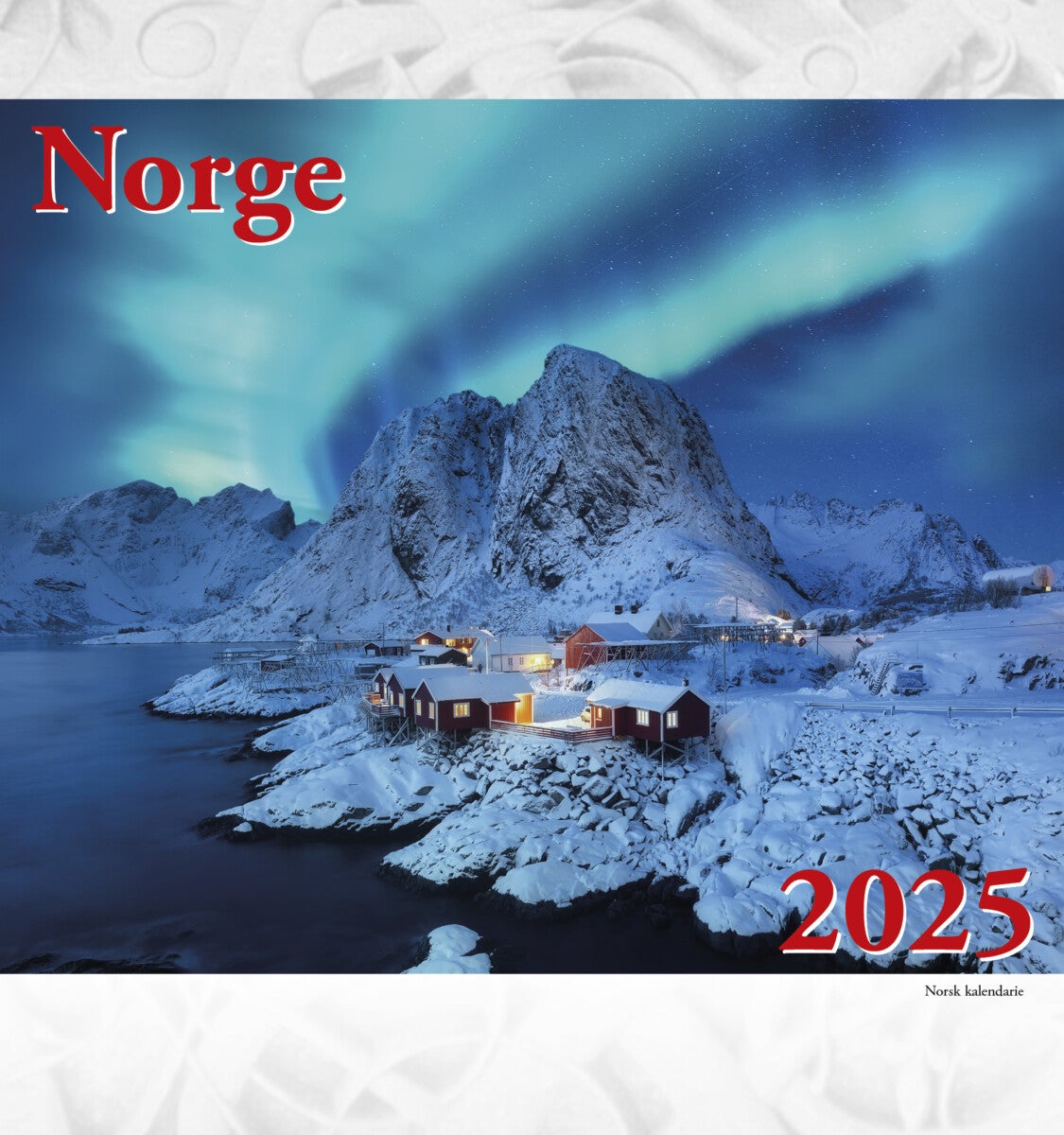 Norge postkortkalender 2025
