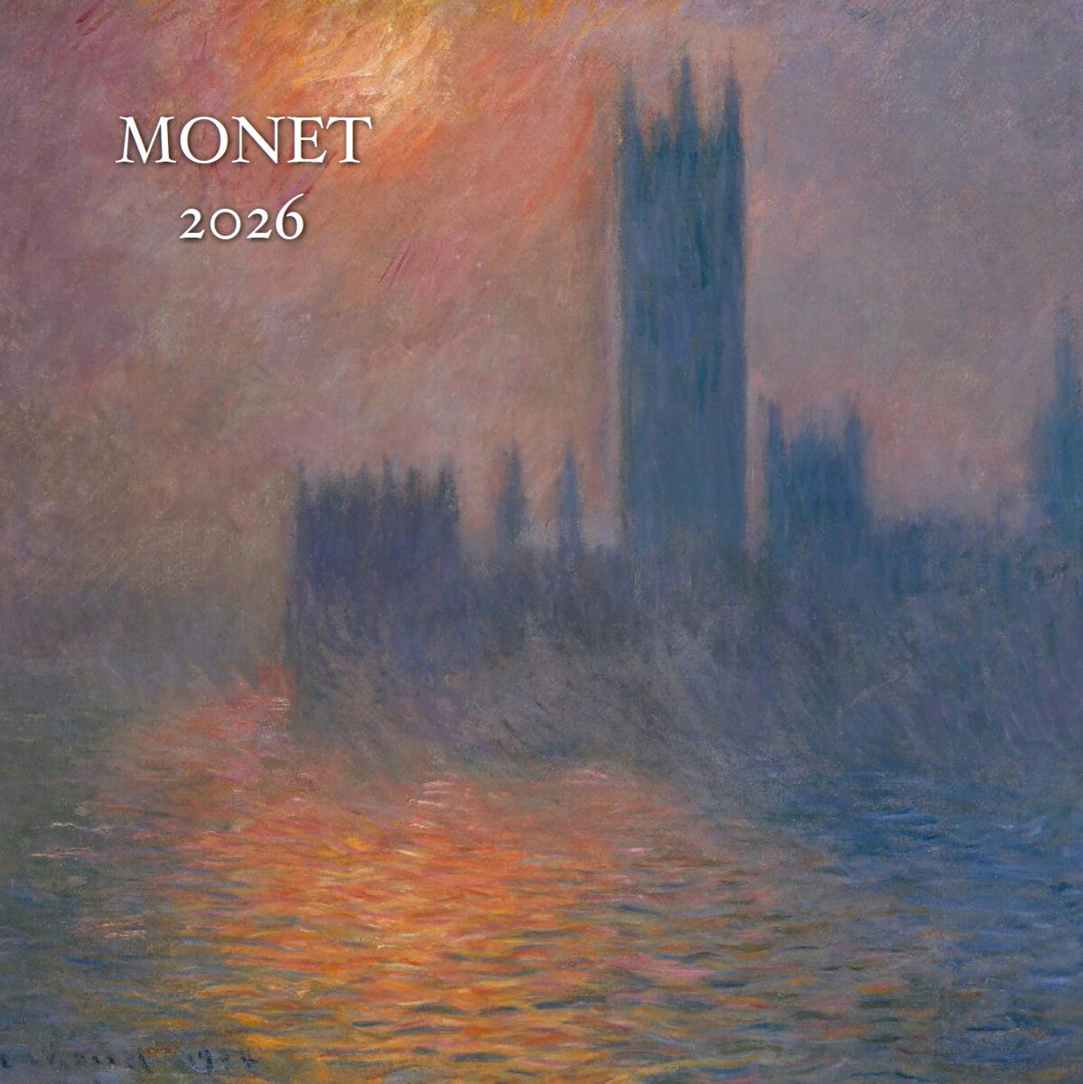 Kalender 2026 Monet 30X30Cm
