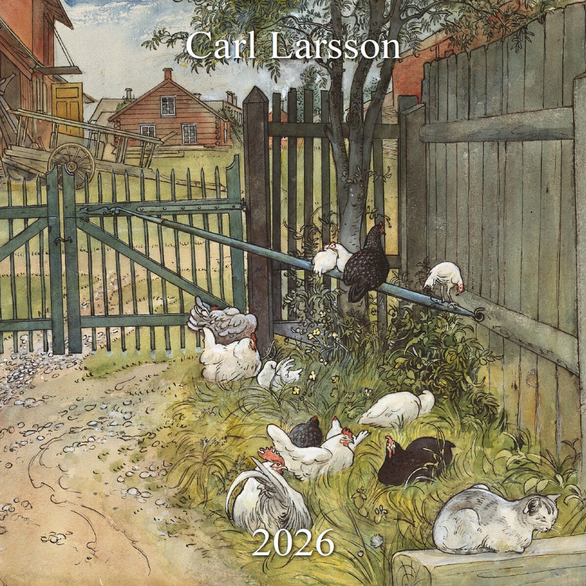 Kalender 2026 Carl Larsson 30X30Cm