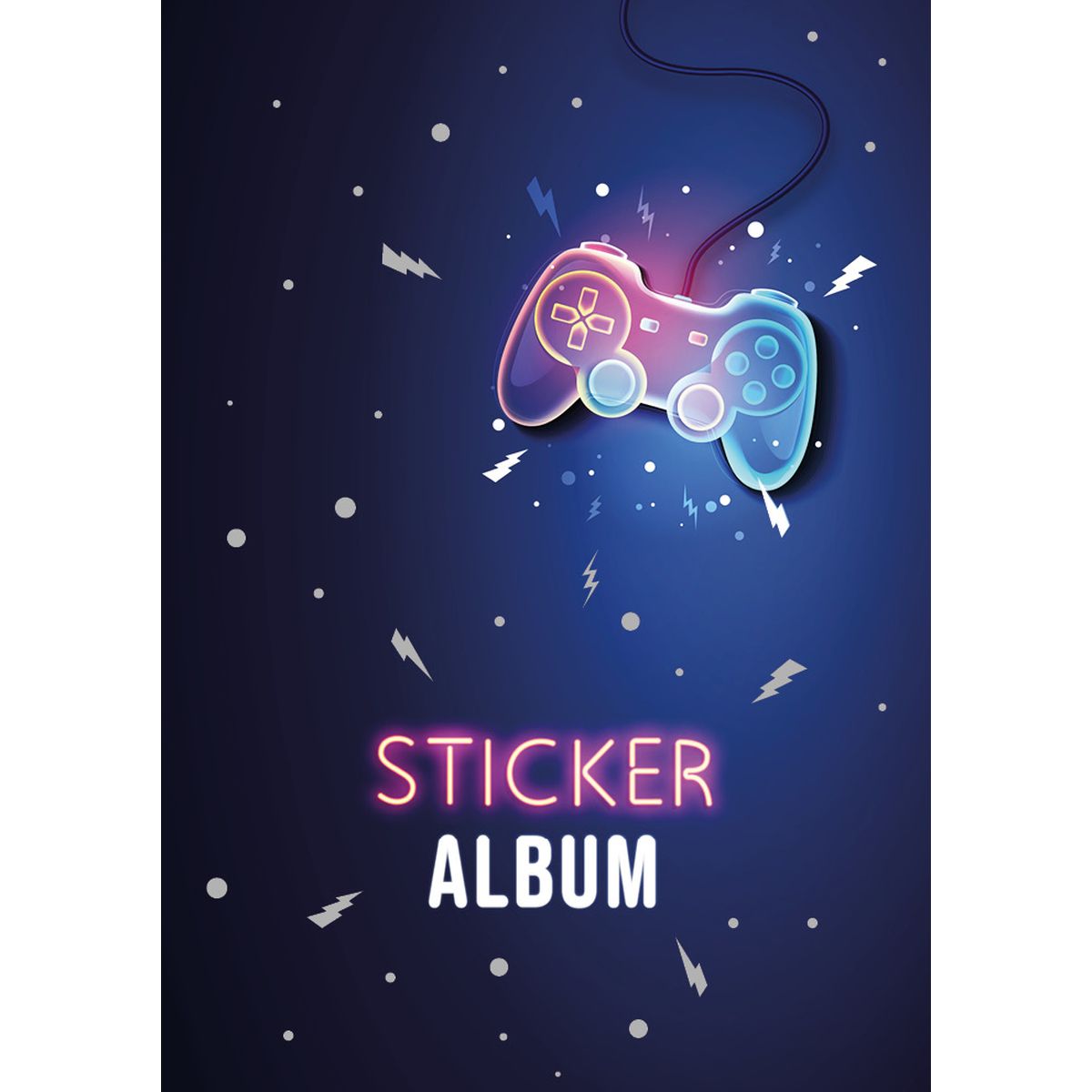 Bilde av Stickersalbum 14,5x21cm Gaming
