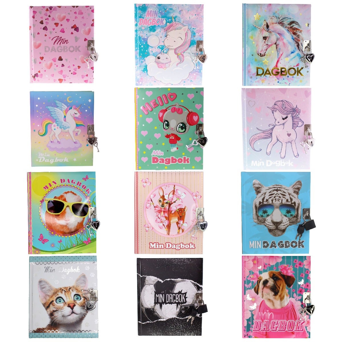 Dagbok M/Lås. Tinka