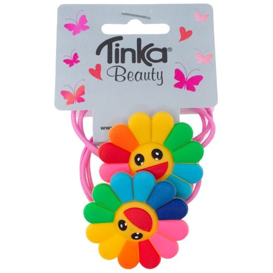 Hårstrikker Grønn/Lilla 4 Stk