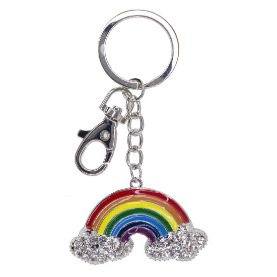 N.Ring/Bag Charm Regnbue