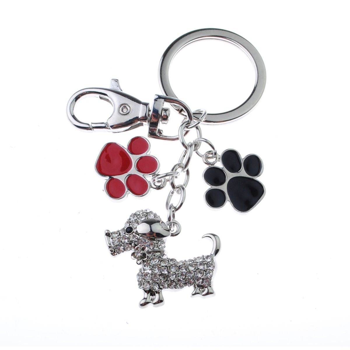 Nøkkelring/Bag Charm Hund/Hundepoter