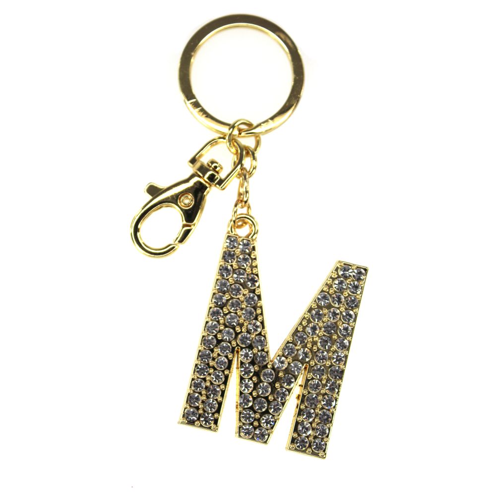 Nøkkelring Alfabet Gull Tinka M