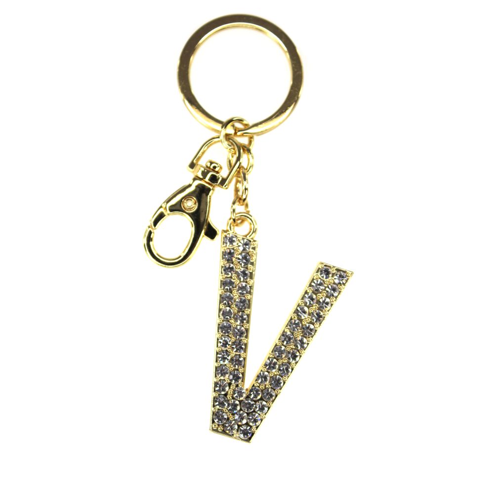 Nøkkelring Alfabet Gull Tinka V