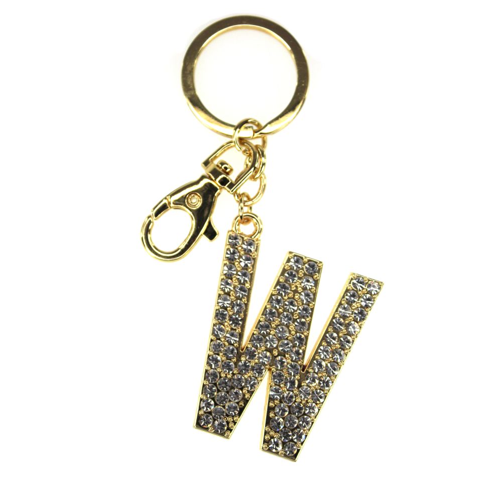 Nøkkelring Alfabet Gull Tinka W