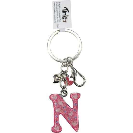 Nøkkelring N, 3 ass