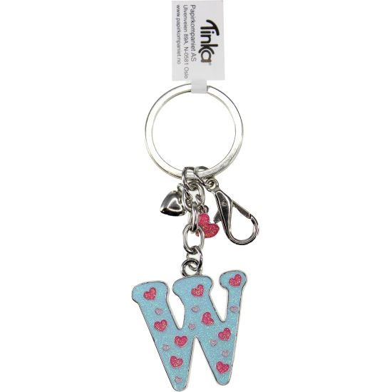 Nøkkelring W, 3 ass