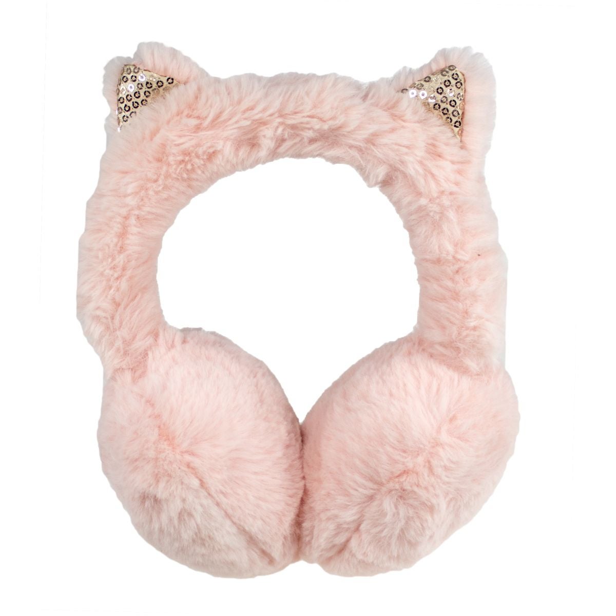 Ørevarmer Rosa m/glitterører