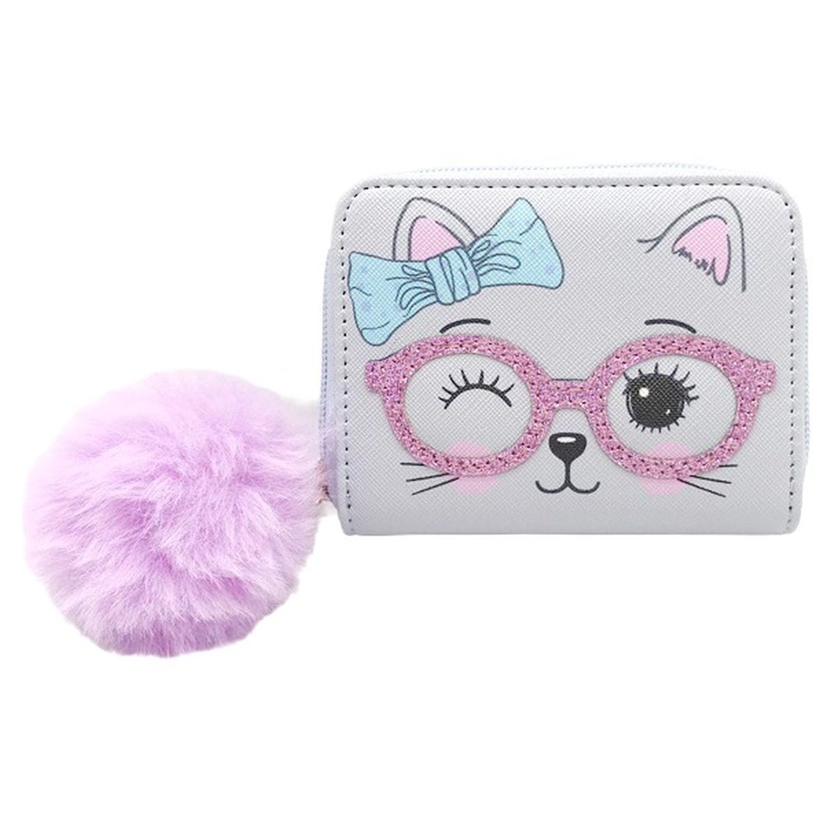 Lommebok Katt m/briller Tinka