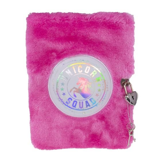 Dagbok Plysj Unicorn Tinka School