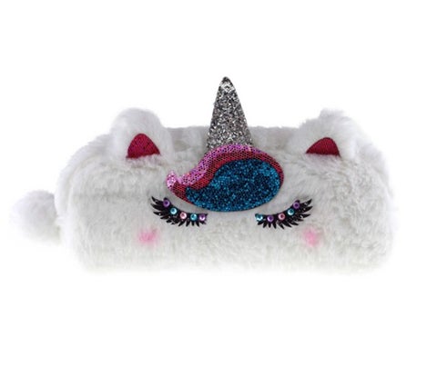 Posepennal Fluffy Unicorn 21x8x6cm Cool School