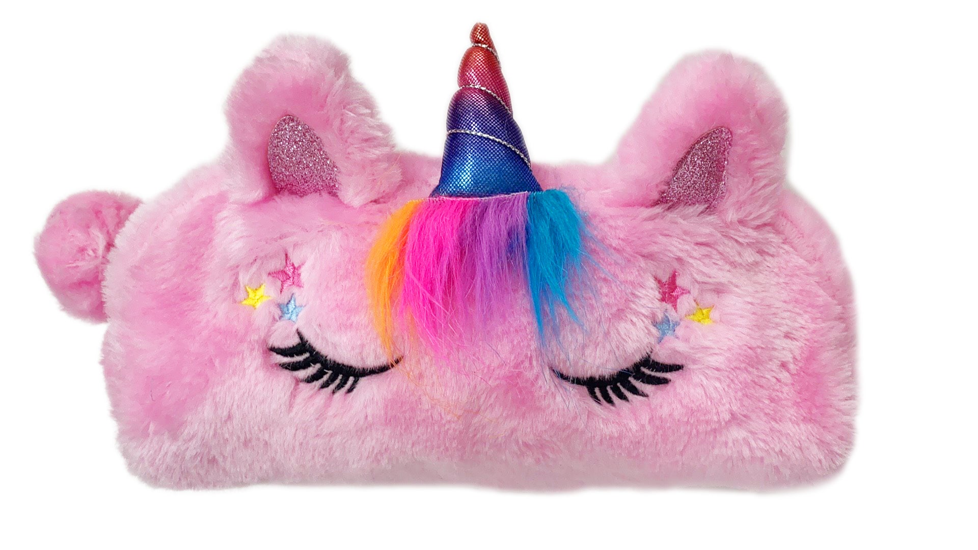 Posepennal Fluffy Unicorn Rosa Cool School