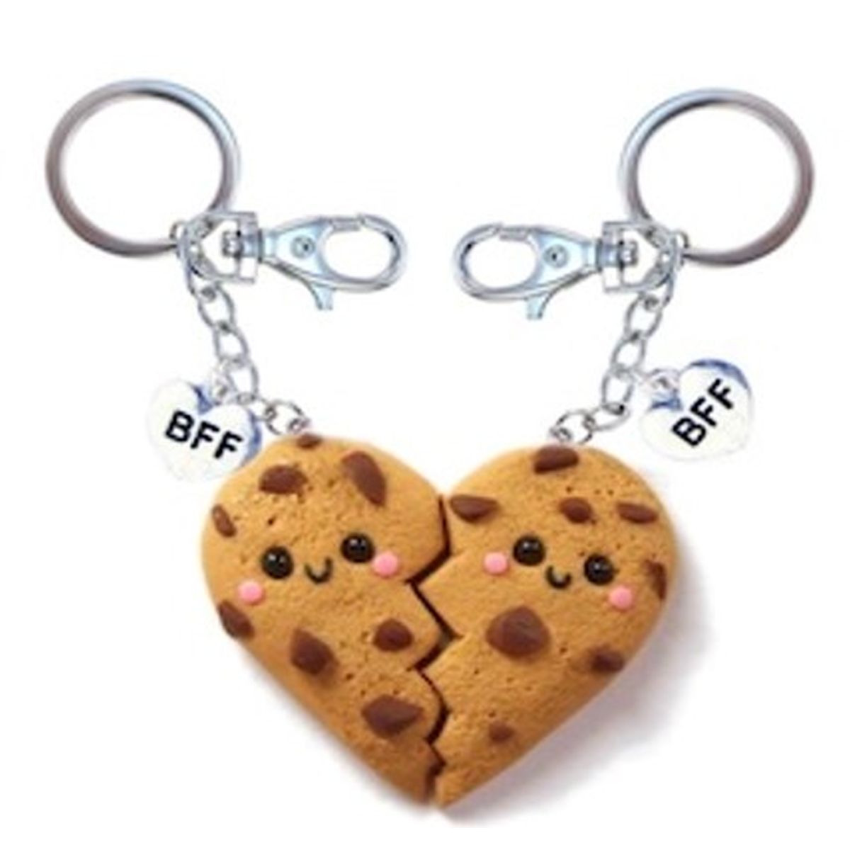 Nøkkelringer Cookie 2 Stk BFF Tinka