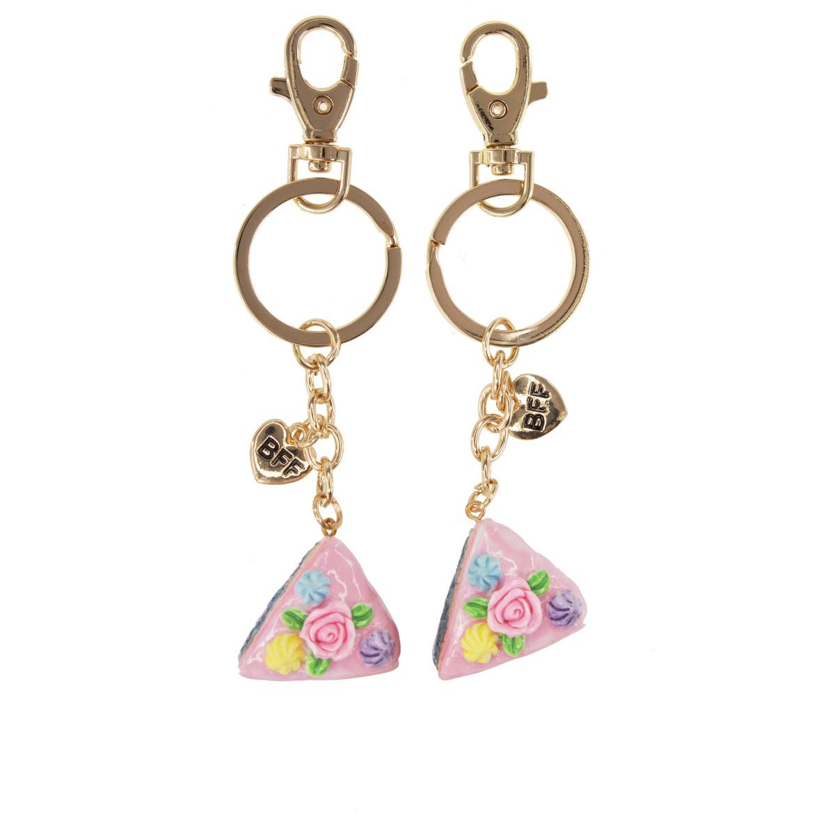 Nøkkelringer Kake 2 Stk BFF Tinka