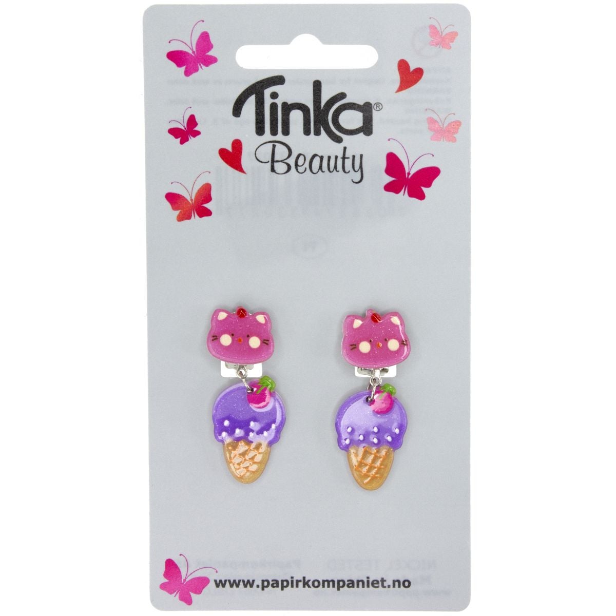 Øreklips Iskrem Tinka