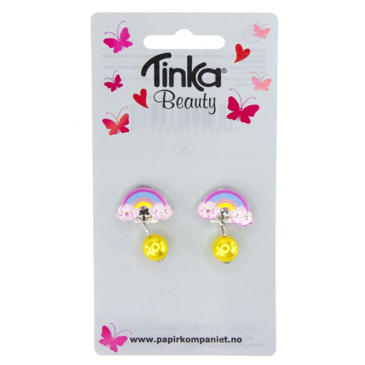 Øreklips Regnbue Tinka
