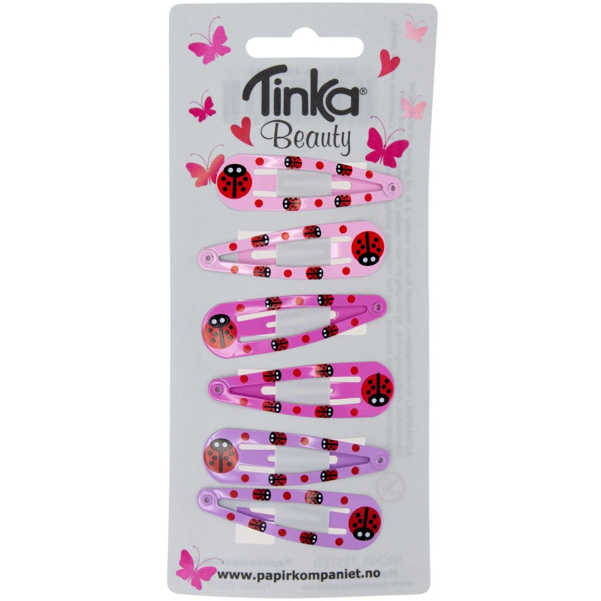 Hårklips Marihøne 6 Stk Tinka Beauty