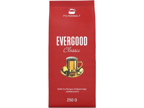 Kaffe Evergood Filtermalt 250g
