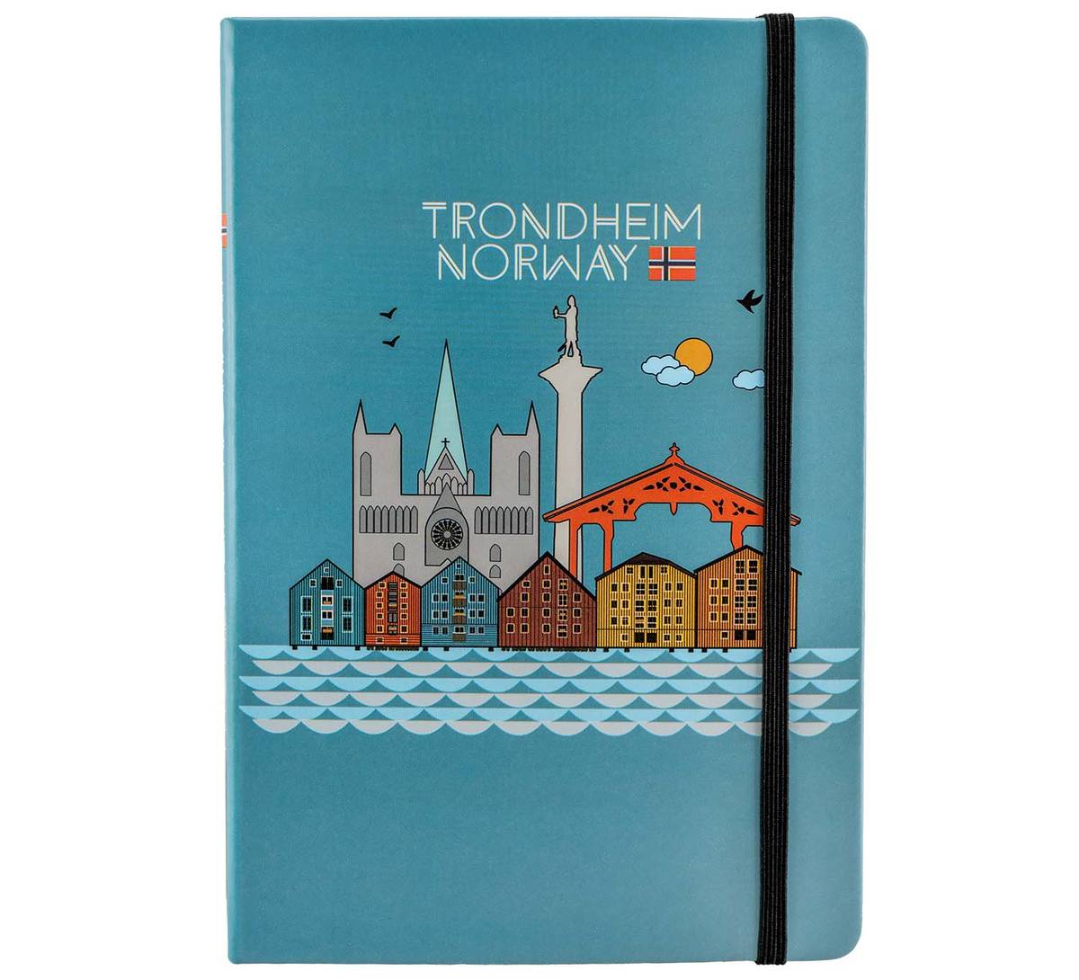 Notatbok A5 Trondheim