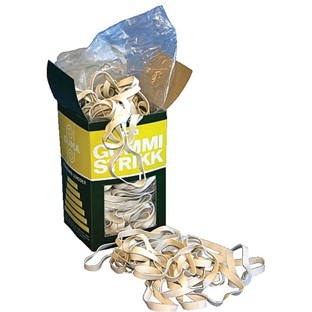 STRIKK GUMA NR 180/4 500G HVIT (340)