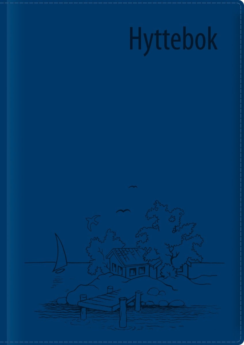 Bilde av Hyttebok, Blå