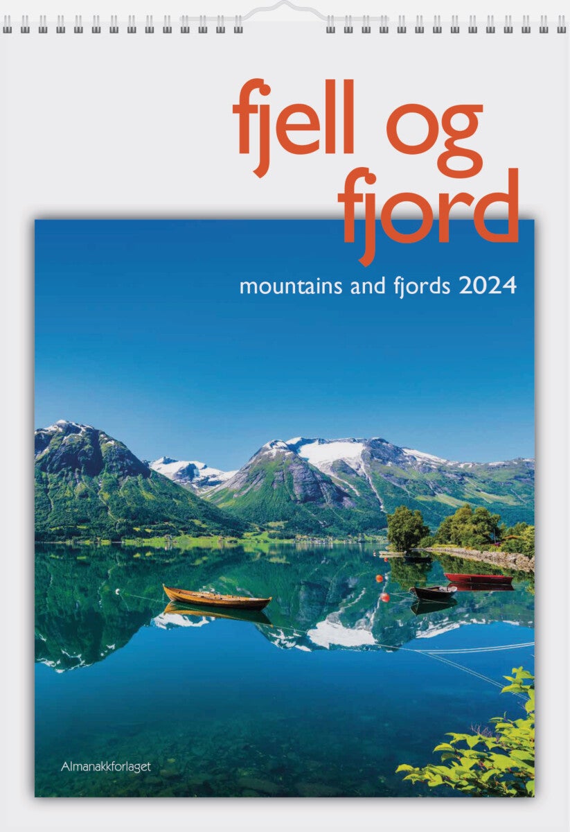 Bilde av Kalender 2024 Fjell Og Fjord