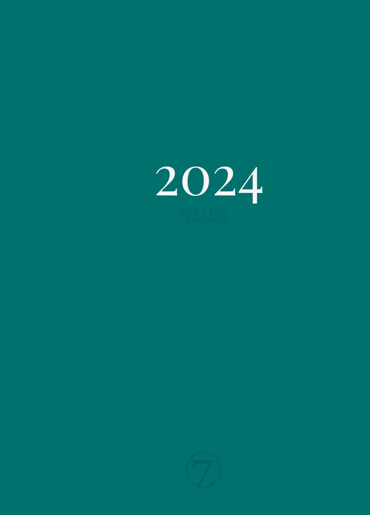 Bilde av Kalender 2024 7.sans Tellus Innbundet