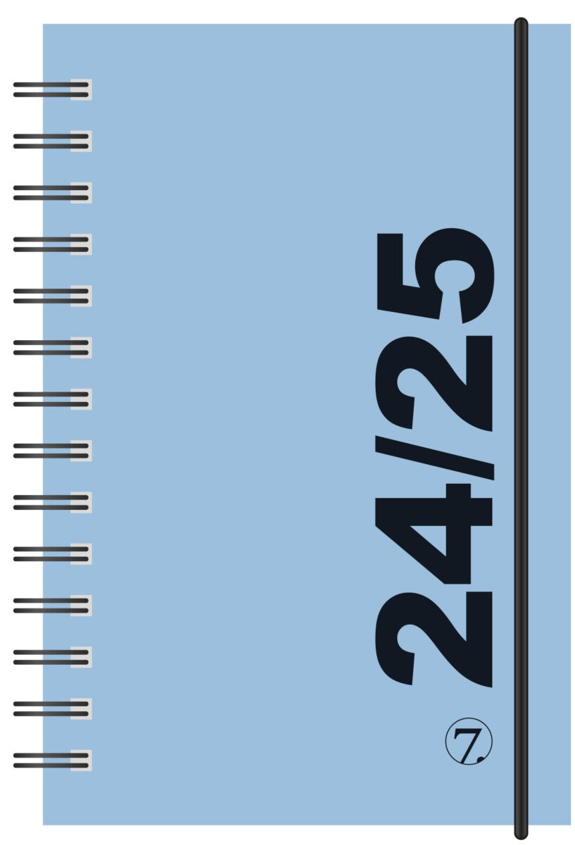 7.Sans kalender 24/25 Neon kartong spiralisert