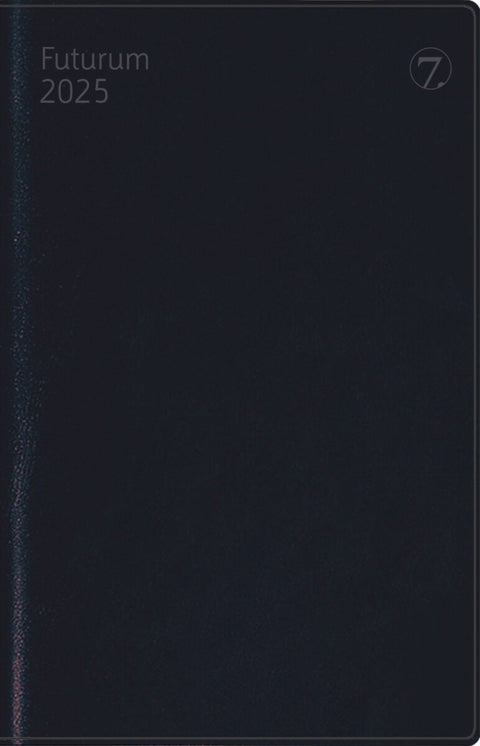 Kalender 2025 7.Sans Futurum Imitert Skinn Sort