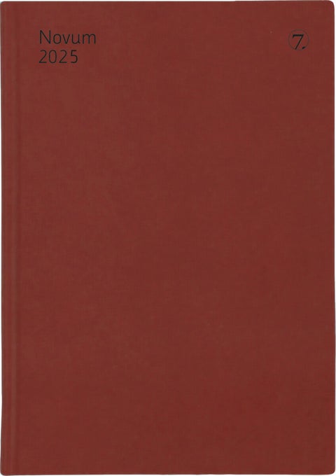 Kalender 2025 7.Sans Novum Innbundet Brun