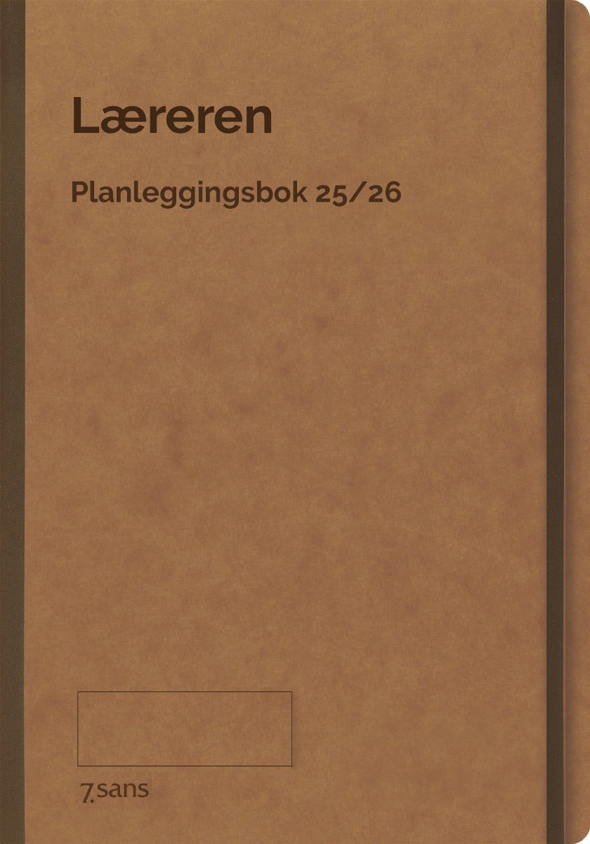 7.sans Kalender  25/26 Lærer Natur Innb.