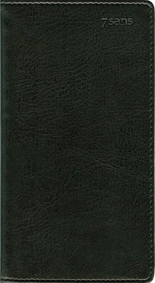 Kalender 2026 7.Sans Datum Refill Omslag Sort