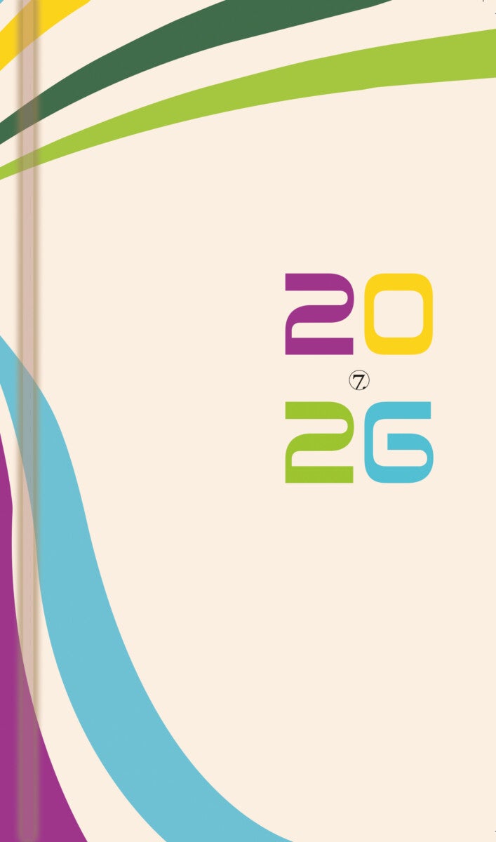 Kalender 2026 7.Sans Datum Retro Natur