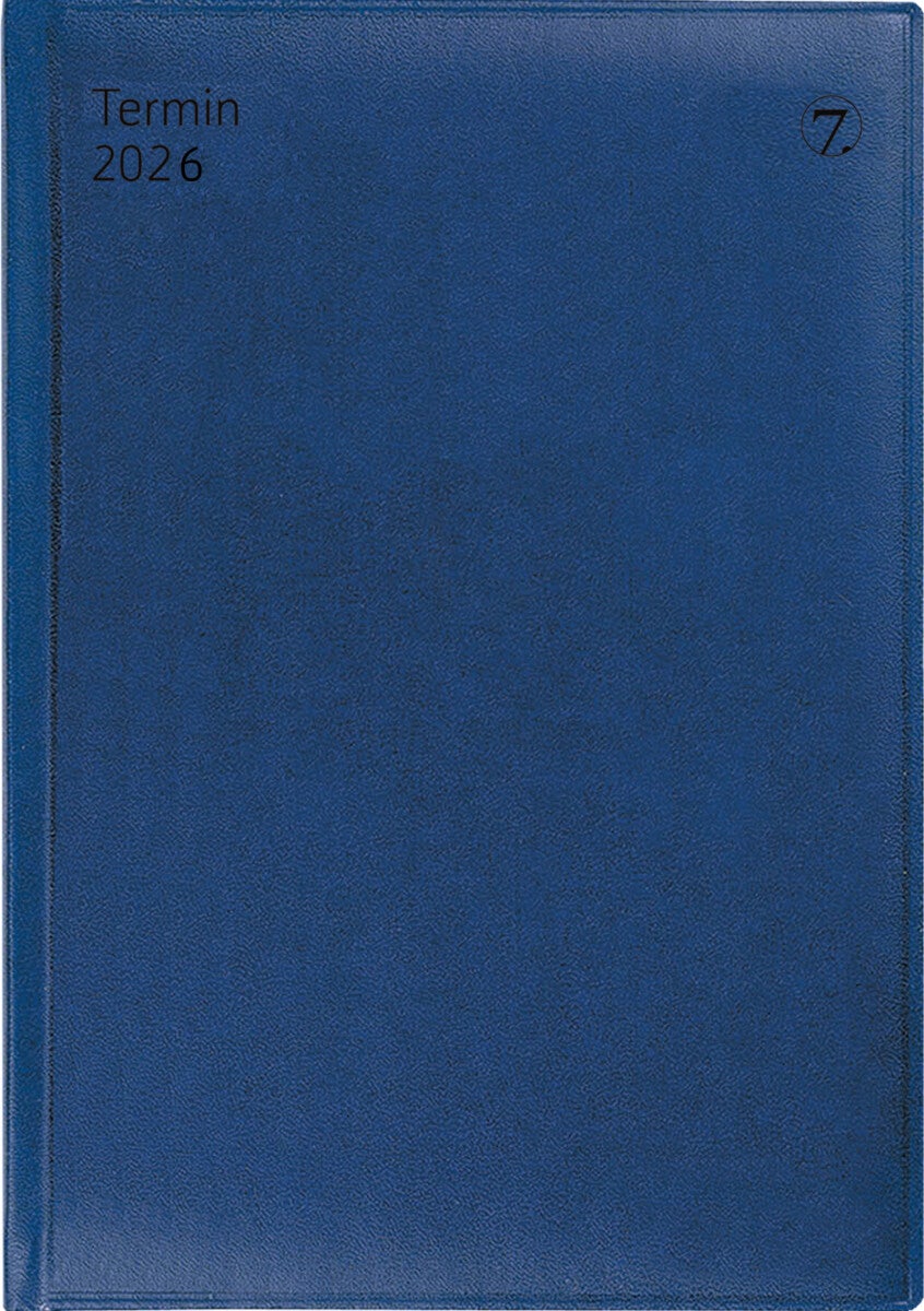 Kalender 2026 7.Sans Termin Blå