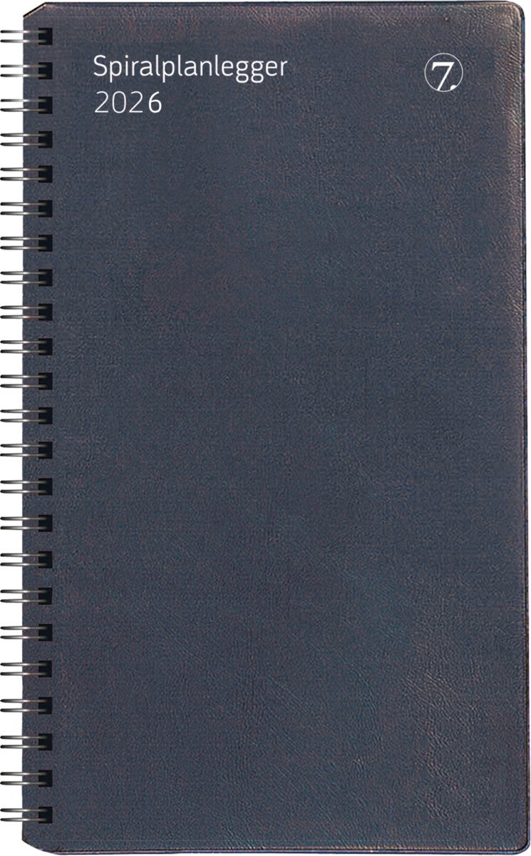 Kalender 2026 7.Sans Spiralplanlegger