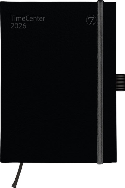 Kalender 2026 Timecenter A5 Uke Sort