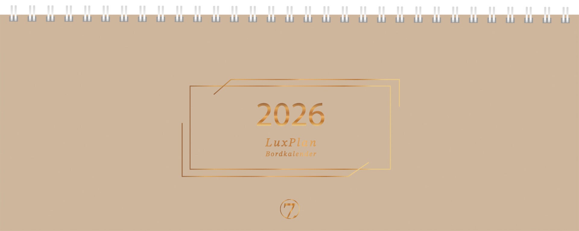Kalender 2026 7.Sans Luxplan Bordkalender